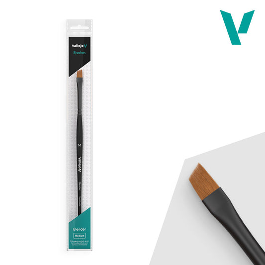 Vallejo: Brush Blender Flat Angled Synthetic Medium