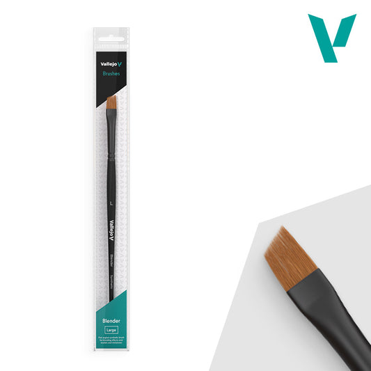 Vallejo: Brush Blender Flat Angled Synthetic Large