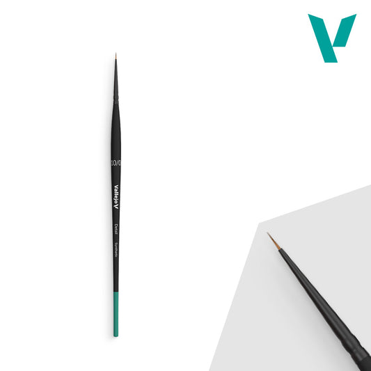 Vallejo: Brush Detail Round Synthetic No. 10/0