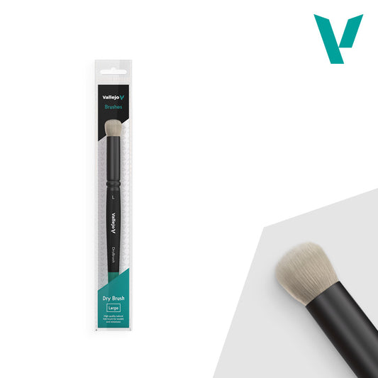 Vallejo: Brush Dry Brush Natural Hair Dry Large
