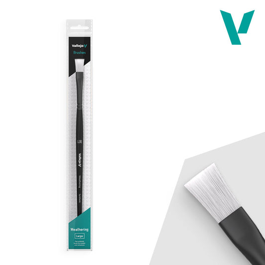 Vallejo: Brush Weathering Flat Synthetic Large