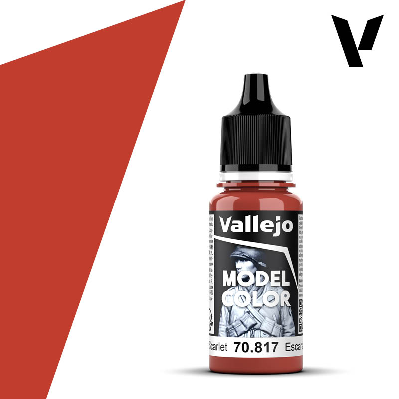 Vallejo: Model Color Scarlet 18ml