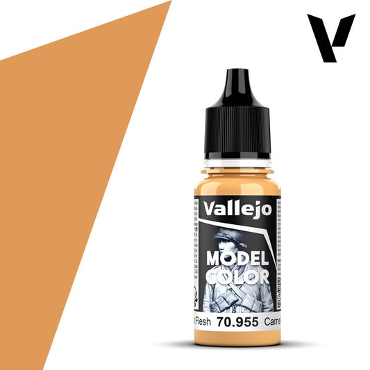 Vallejo: Model Color Flat Flesh 18ml