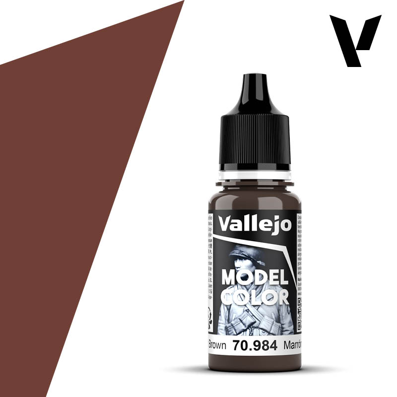 Vallejo: Model Color Flat Brown 18ml