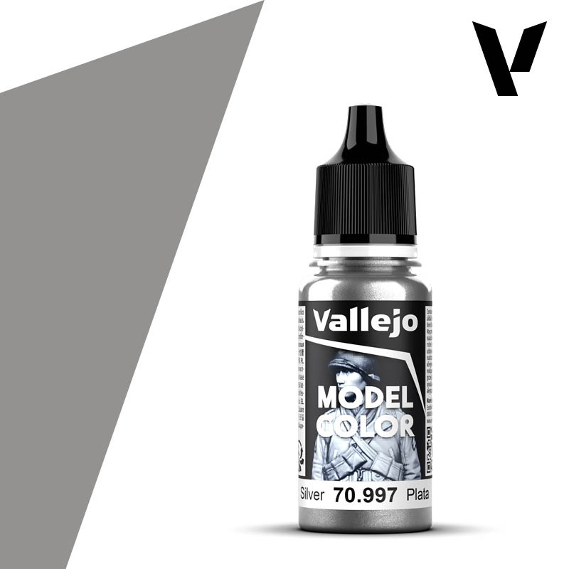 Vallejo: Model Color Silver 18ml