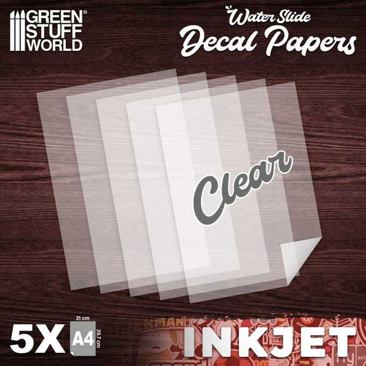 Green Stuff World: Waterslide Decals - Inkjet Transparent