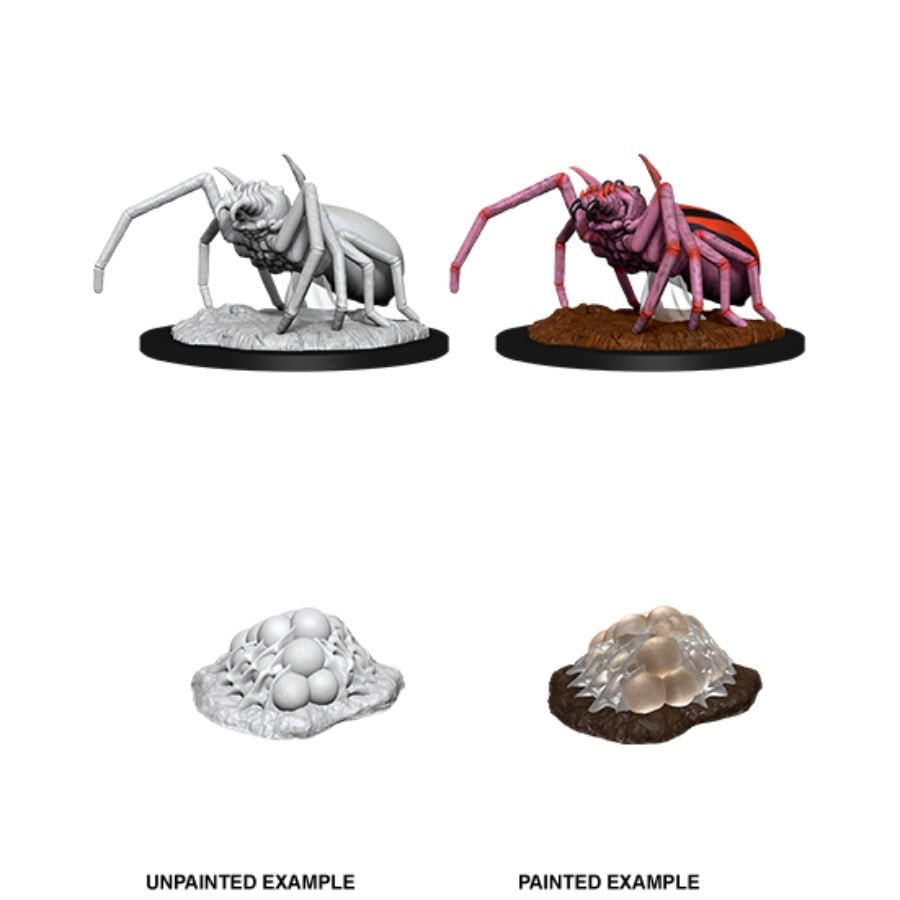 D&D: Nolzur's Marvelous Miniatures Giant Spider & Egg Clutch