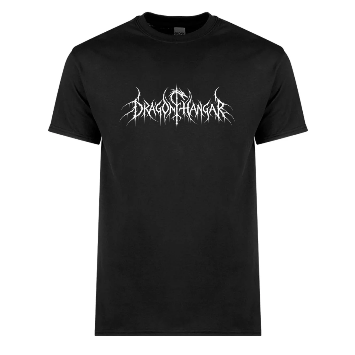 T-Shirt: The Dragon Hangar (Black Metal)