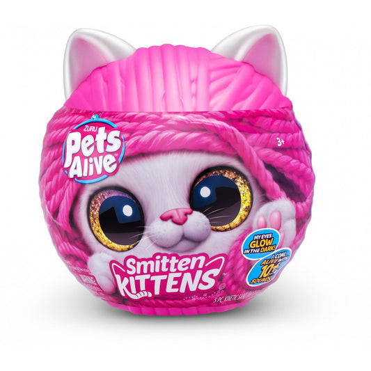 Zuru Pet's Alive: Smitten Kittens Interactive Plush (Blind Box - One Randomly Selected)