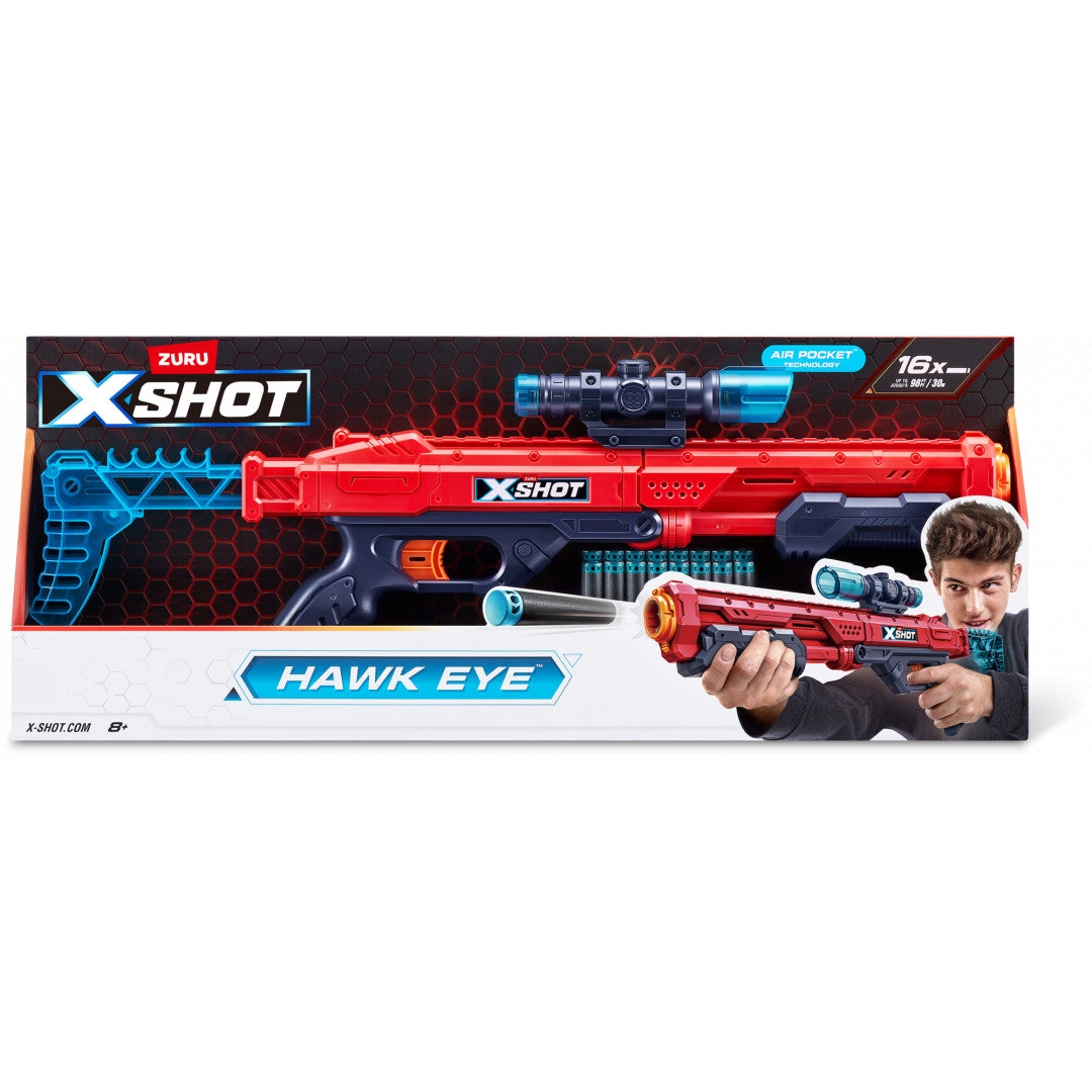 Zuru XSHOT: Hawk Eye Dart Shooter With 16 Darts
